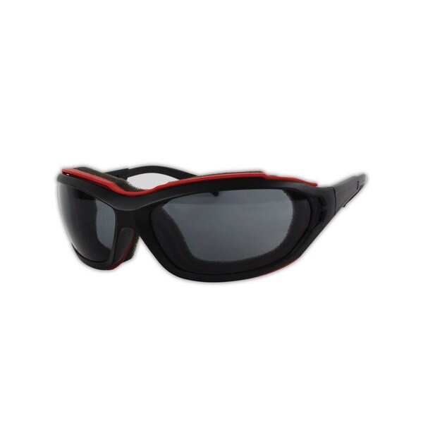 Safety Goggles, Gray Lens, Anti-Fog, Vented, Removable Foam Lining, Gemstone Onyx Y85 Series